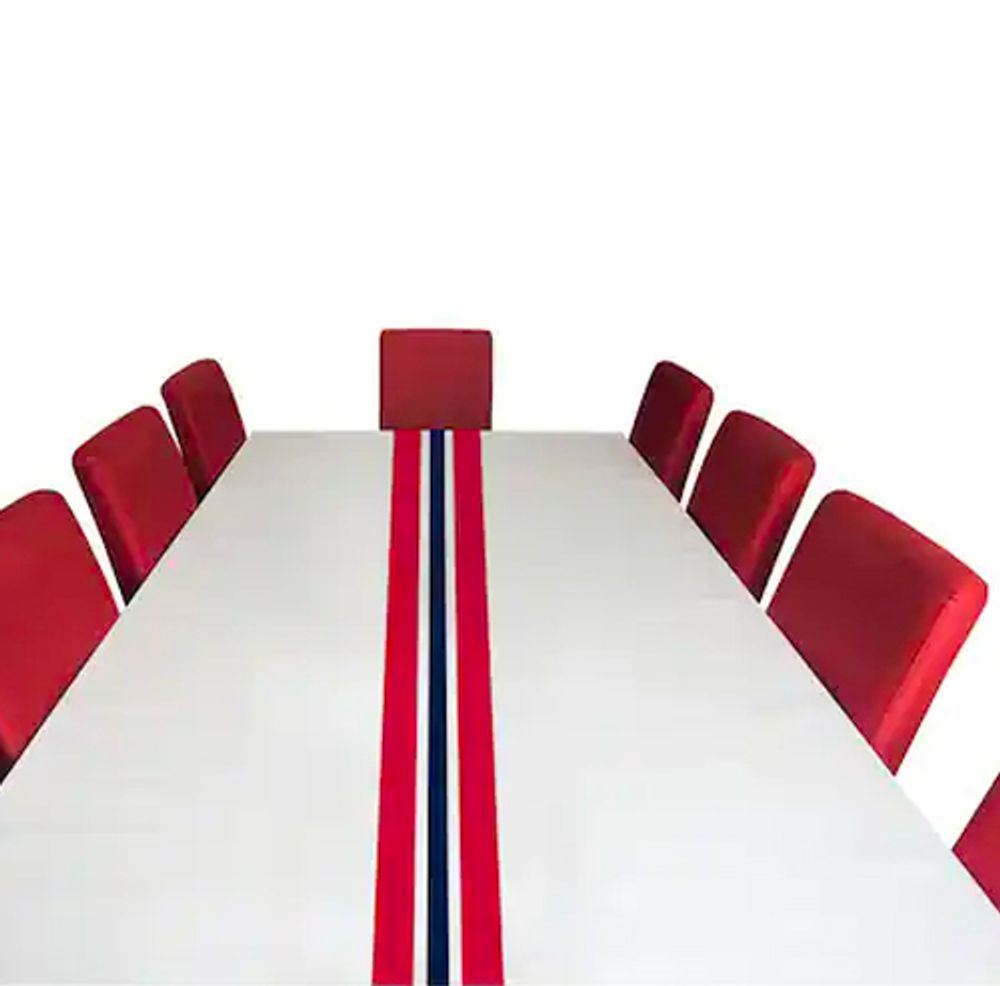 Bordduk med norsk flagg - 140 x 180 cm